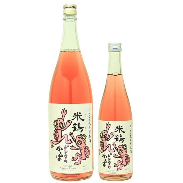 米鶴 ピンクのかっぱ 純米酒 1800ml / 720ml [季節限定]　